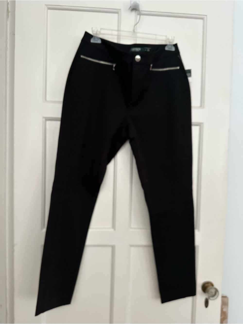 NWT Lauren flat front trousers 12